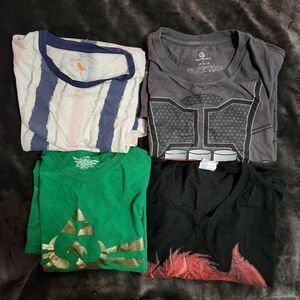 LG Men's Short Sleeve Tees - Gray, Green, Black, White